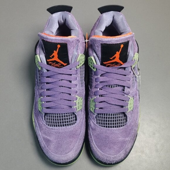 Nike Jordan 4 Retro Canyon Purple Anthracite Alligator - Picture 1 of 6